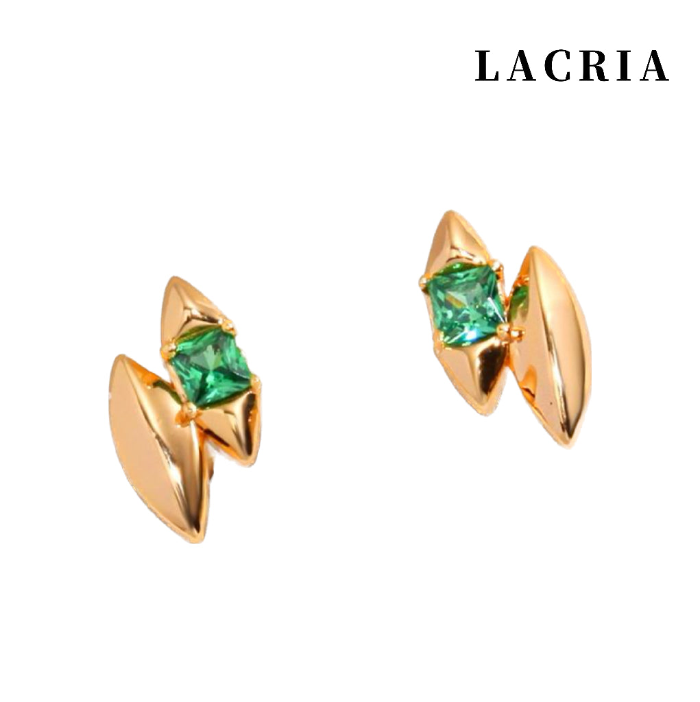 Aria Green Zircon Stud Earrings
