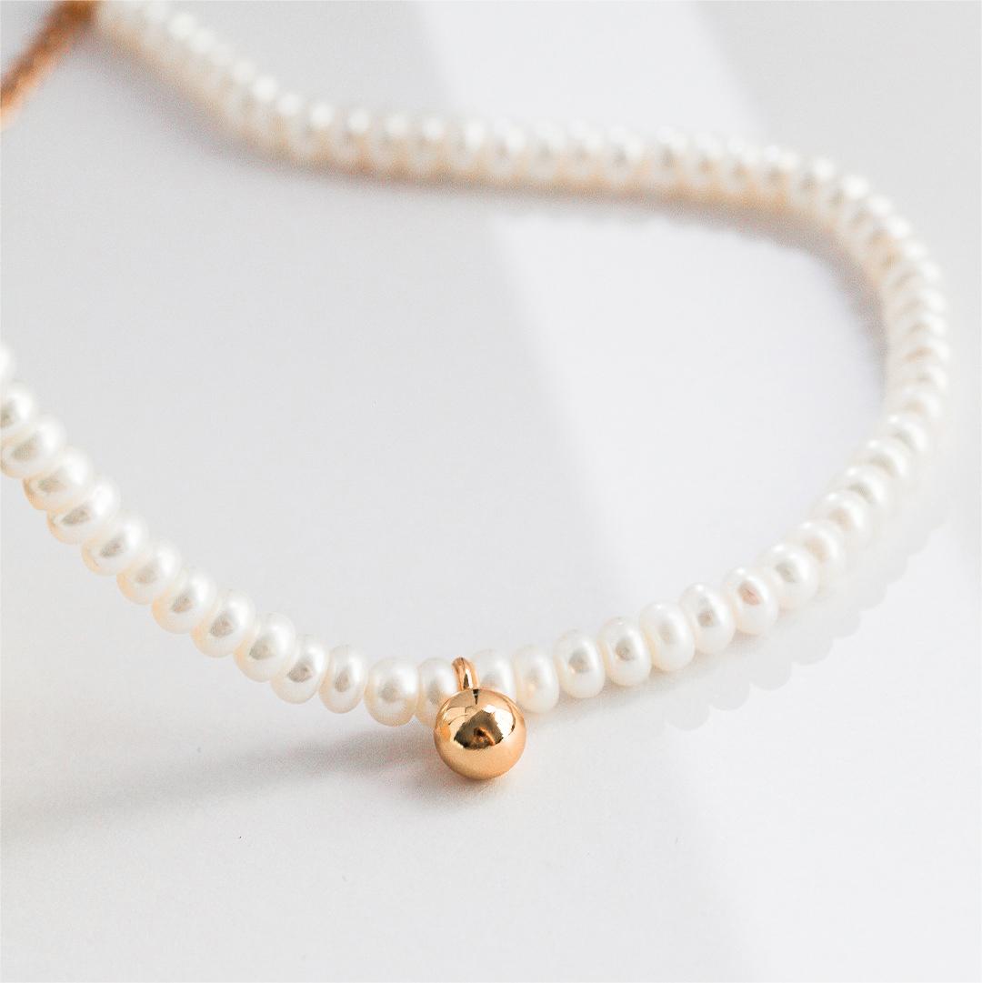Simpearl Solitaire Pearl Necklace