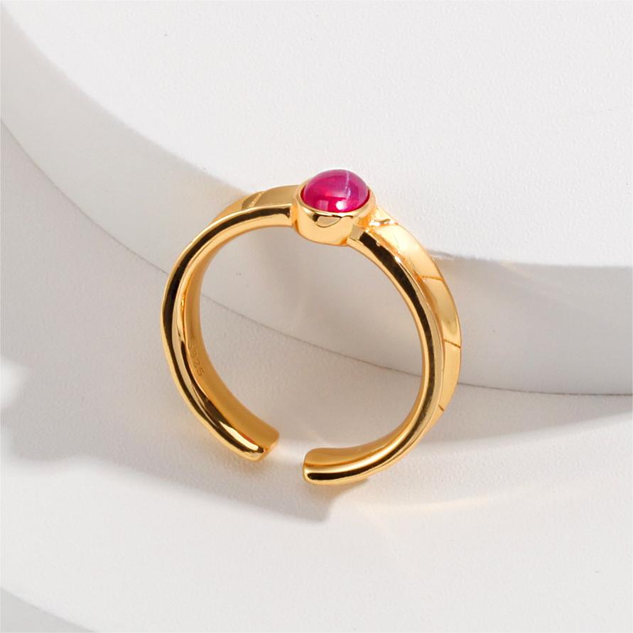 Sweet Nothing Oval Ruby Ring